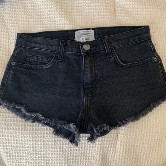 Current Elliot the gam short jean shorts size 0 - Picture 1 of 6